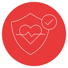 Life Insurance icon, Protect What Matters Most with Life Insurance, Secure Your Family’s Future Today, vector