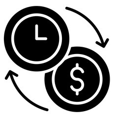 Pay later icon collection. Buy now and delayed payment symbols.