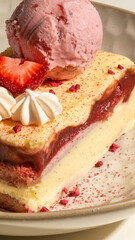 Strawberry-cherry delight with whispers of rhubarb, evoking a fairy tale picnic on Strawberry Moon, enchanting Solstice sweetness