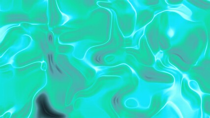 Green blue gradient abstract teal liquid swirl pattern for mesmerizing designs. Suitable for backgrounds, packaging, textiles, and digital art projects. - Powered by Adobe