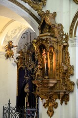 Cadiz, Spain 03.26.2019: Guardian Angel Altar. - Picture of Santiago Apostol Church, Cadiz