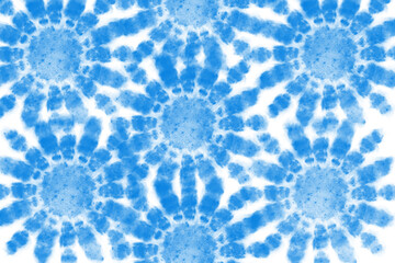abstract blue background with snowflakes