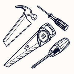 tools icon set