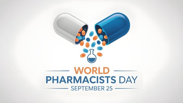 Vector illustration on the theme of World Pharmacists day observed each year on September 25th across the Globe.