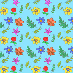seamless floral pattern