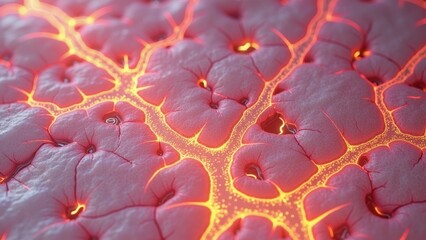 Artistic pattern with pink texture