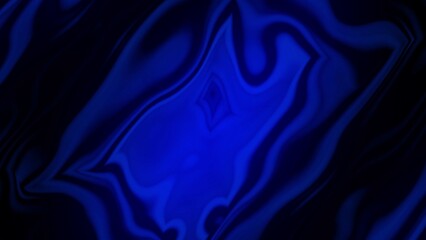 Obraz premium Abstract Blue and Black Swirls with Fluid Texture and Diagonal Composition