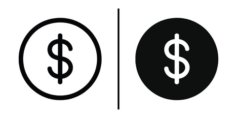 Dollars and Cents: A graphic representation featuring dollar symbols, rendered in both positive and negative contrast, providing a visual metaphor for currency and finance.