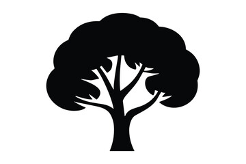 Flat Tree Vector Graphics Collection
