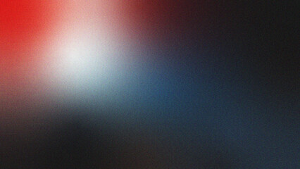 Dark vibrant black red white blurred grainy background, abstract noise texture effect banner backdrop