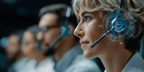 Ai chatbots revolutionizing customer service with natural language processing in tech environments a close-up view