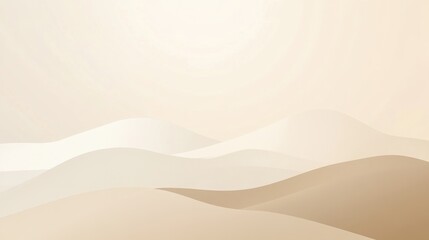 Soft Sand Dunes with Gentle Curves and Light Tones in Pastel Colors