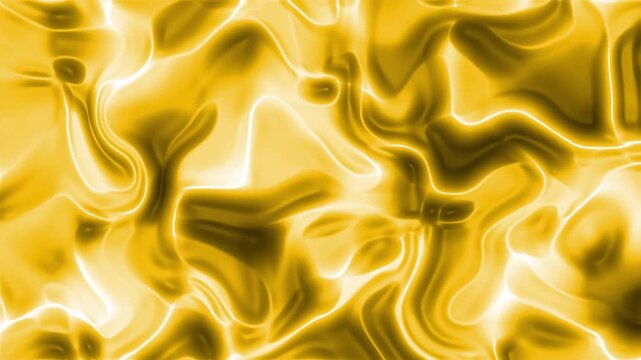 Flujo Dorado Abstracto