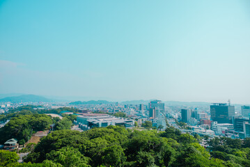Wakayama Castle in Wakayama, Japan