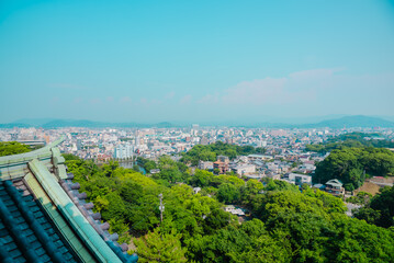 Wakayama Castle in Wakayama, Japan