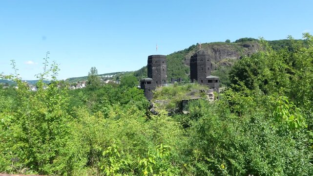 bridge at Remagen, The Ludendorff Bridge, Remagen Bridge, Word war 2 monument. Rhine river. Germany.