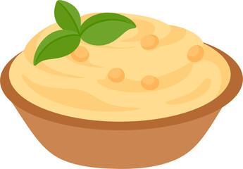illustration hummus