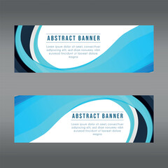 Vector abstract design web banner template. Web Design Elements - Header Design. Abstract geometric web banner template on grey background. Modern.