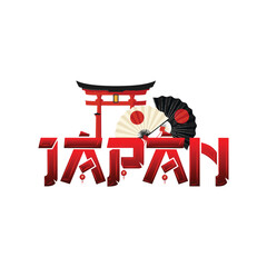 Japan text transparent background | Japanese art and culture education vector 
