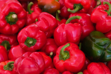 Red peppers