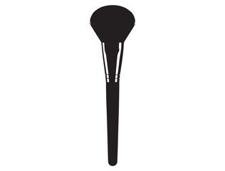 MAKEUP BRUSH SILHOUETTE