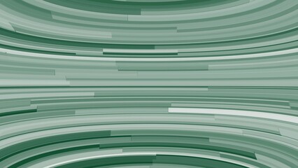 Abstract Green Curved Lines and Rectangles Composition