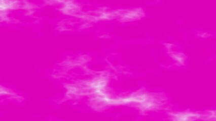 Bright Pink Background with White Cloud- Like Forms Abstract Texture