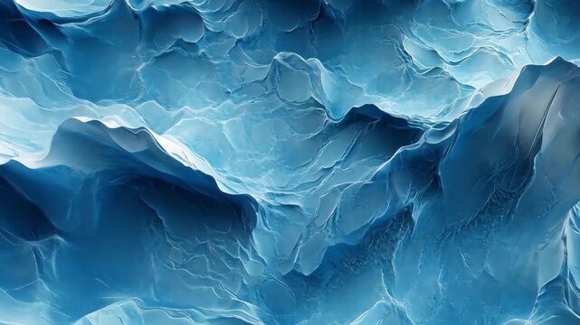 Beautiful waves create a serene blue abstract water surface for artistic inspiration, Beautiful Waves on Blue Abstract Water Surface Seamless ed Ultra HD