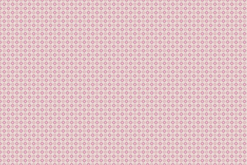 Gentle blush pink polka dot pattern provides a seamless background texture