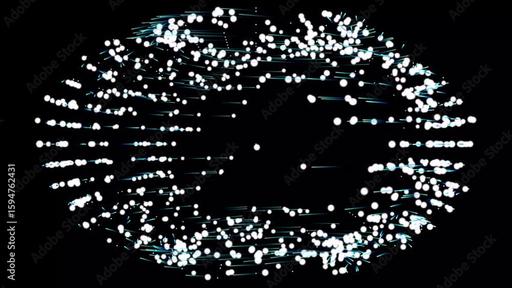 Poster Abstract vector background-Dot Graphics. Dark net vortex abstract plexus template.