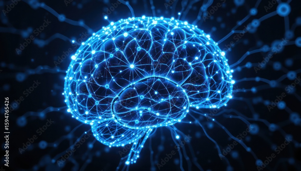 Poster neural network: a digital brain visualization