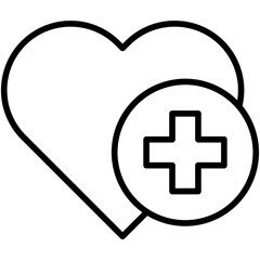 Fototapeta premium Healthcare Icon