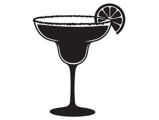 MARGARITA GLASS SILHOUETTE