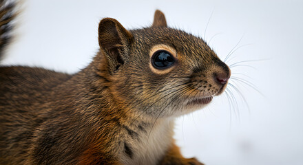 Fototapeta premium Closeup of squirrel