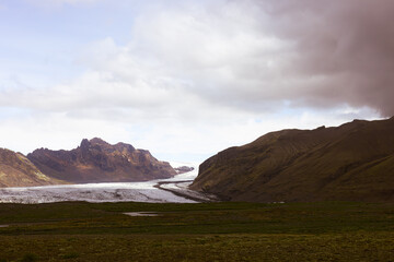 Glacier lagoon in Iceland 
