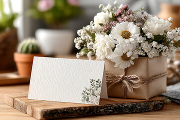 business, card, mockup, template