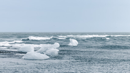 Diamond Beach in Iceland 