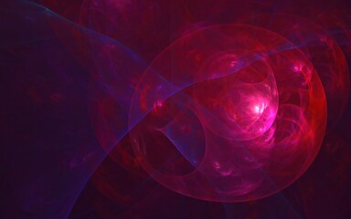 3D rendering abstract Fractal Flame Background. Colorful and Dynamic Digital Art.