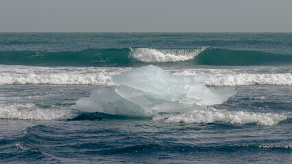 Diamond Beach in Island /  der Gletscherlagune 