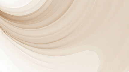 beige smooth smoke wave isolated on white