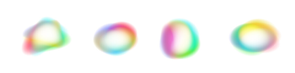 Colorful Pastel Flow PNG Design Neon Wave, Watercolor Texture, and Bright Glow Elements