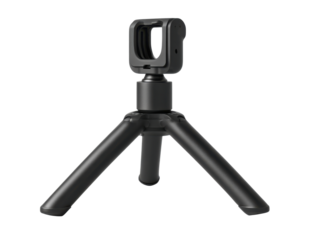 Capture stunning moments with a versatile tripod for photography. Isolated on transparent background, png.