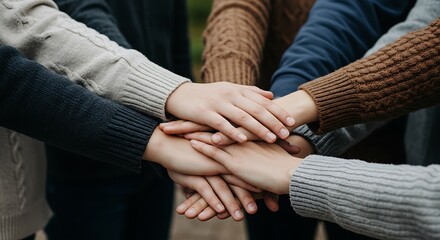 United Hands: A Powerful Symbol of Teamwork, Collaboration, and Collective Support


