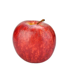 Fresh red apples, isolated on transparen png.