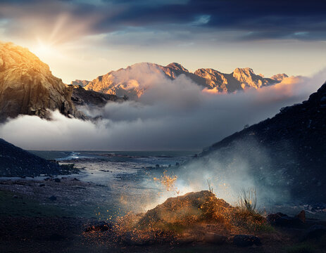 concept of bring into existance. God creates