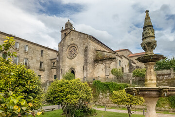 Saint Francis Convent and Church in Pontevedra City Centre, Galicia, Spain