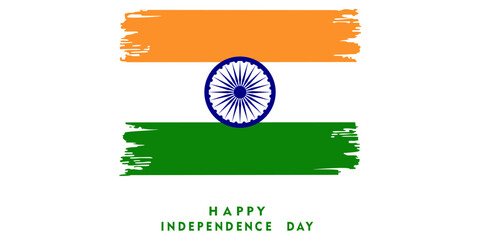 Logo of India Happy Independence day 15 Aug