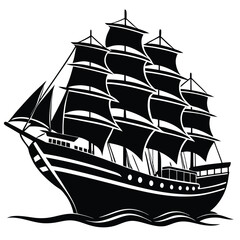 eaders escaping into their books while reading stories, adventures and tales. Brave hero rowing toward a large pirate boat. Scene and adventure