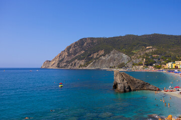 view of the coast of the mediterranean sea