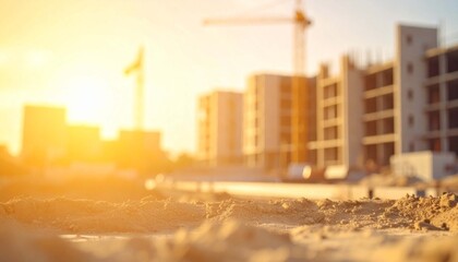 Obraz premium Building under construction